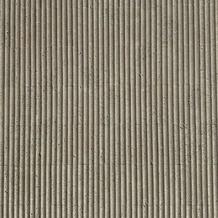 Flow Stone Convex Off White